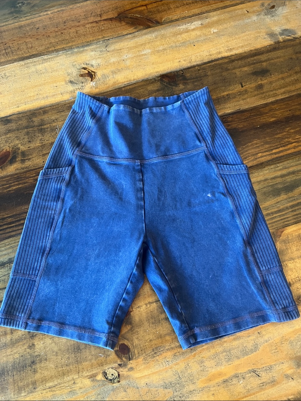 Offline by Aerie Blue Women’s Bike Shorts